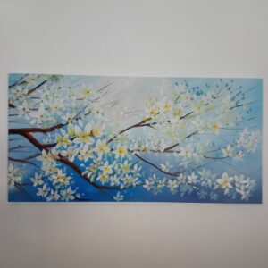 Quadri su tela ramo fiori di mandorlo