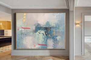 quadri moderni celeste decorativi design