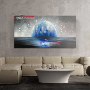 Quadri moderni universo pianeti galassia