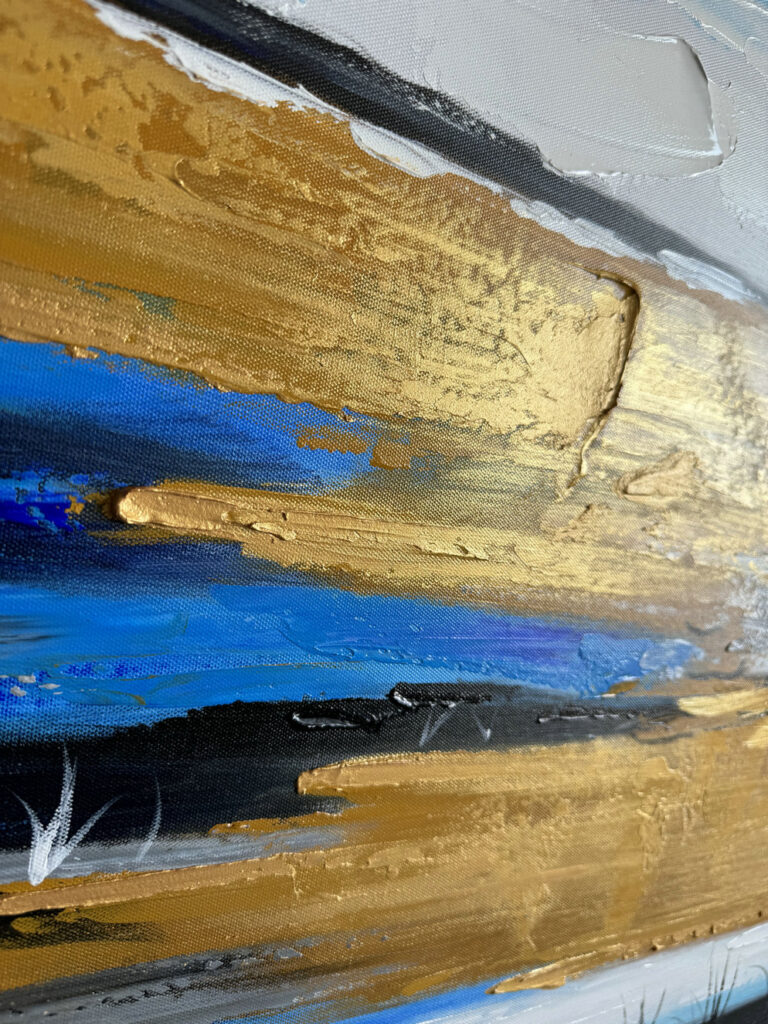 dettaglio dipinti a mano pittura